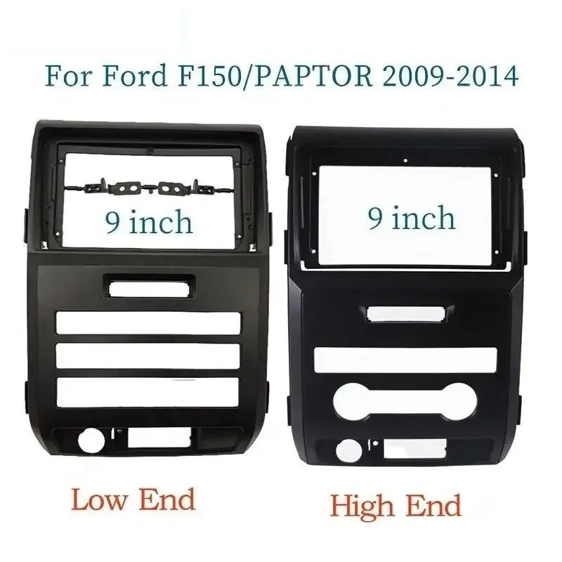 

Для Ford F150/PAPTOR 2009-2014 Автомобильная 2Din аудиолицевая панель, лицевая панель, рамка 9 дюймов, большой экран, радио, стерео панель, крепление на приборную панель, комплект для ремонта