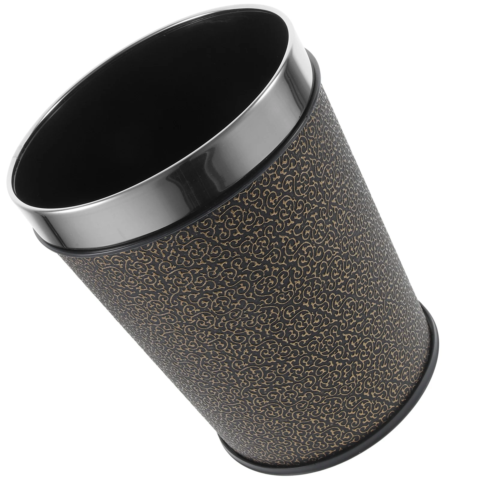 빈티지 스타일 욕실 쓰레기통 대용량 쓰레기통 가정 사무실 침실 장식용 가정용 쓰레기통