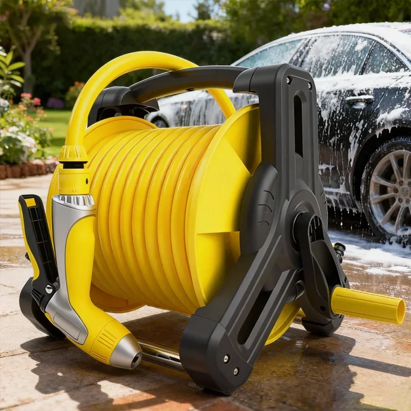 

Мощный водяной пистолет высокого давления 10 м 15 м, антифриз, резиновый шланг, уличный пистолет-распылитель для полива сада, автомойки, уборки дома