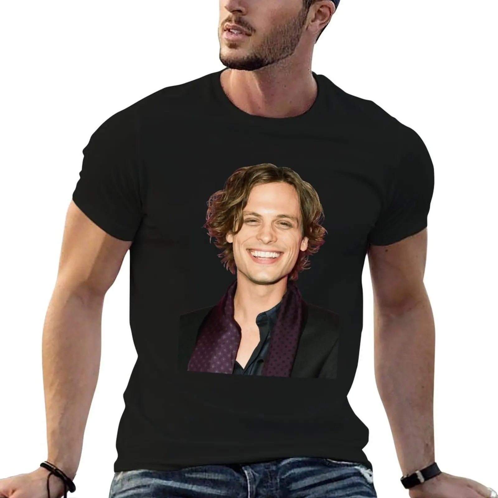 

Футболка Mathew Grey Gubler, футболки для мужчин, забавные футболки с рисунком аниме для мужчин, футболка