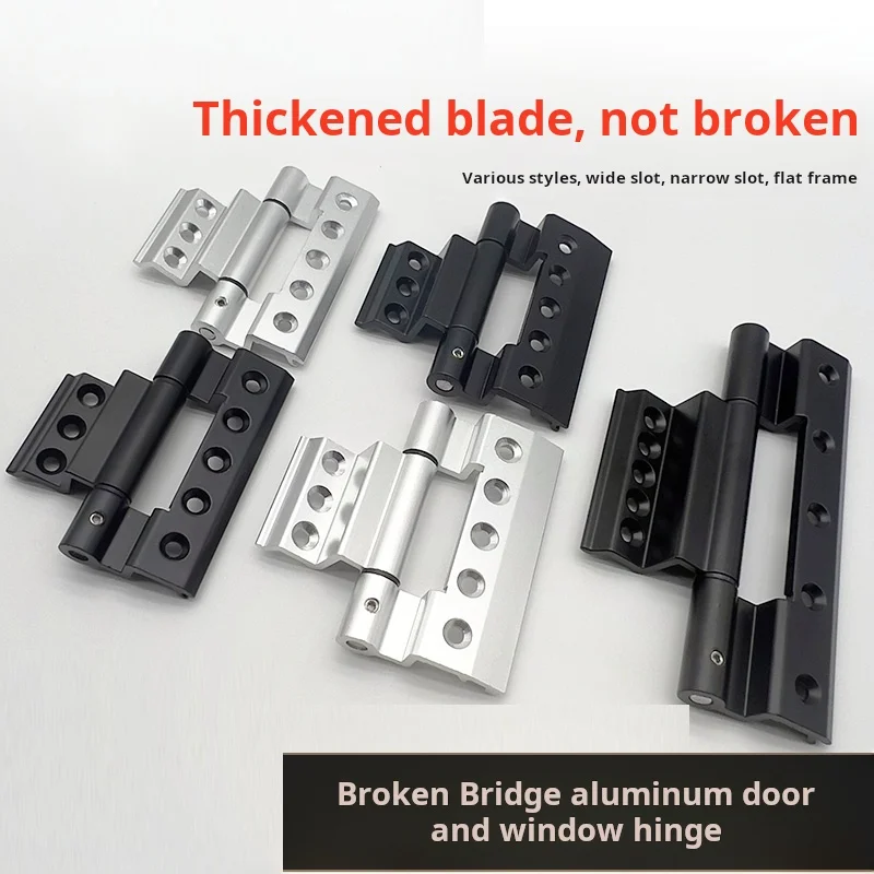 

Broken Bridge Aluminum Alloy European Standard CK Wide Groove Flat Opening Doors Windows With The Inner Frame Sash Flush Hinged