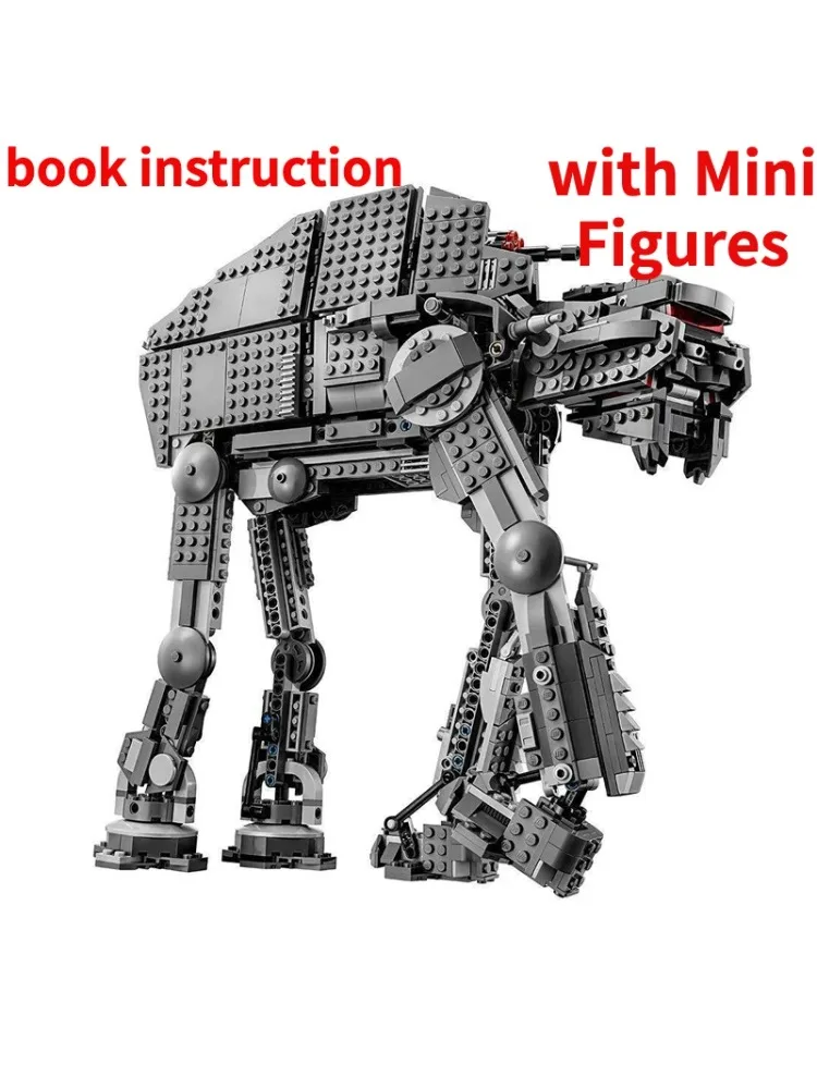 2025 en stock 1376 Uds. Andador de asalto pesado Hegemony 75189 juego de bloques de construcción juguetes para niños amigos regalos de cumpleaños