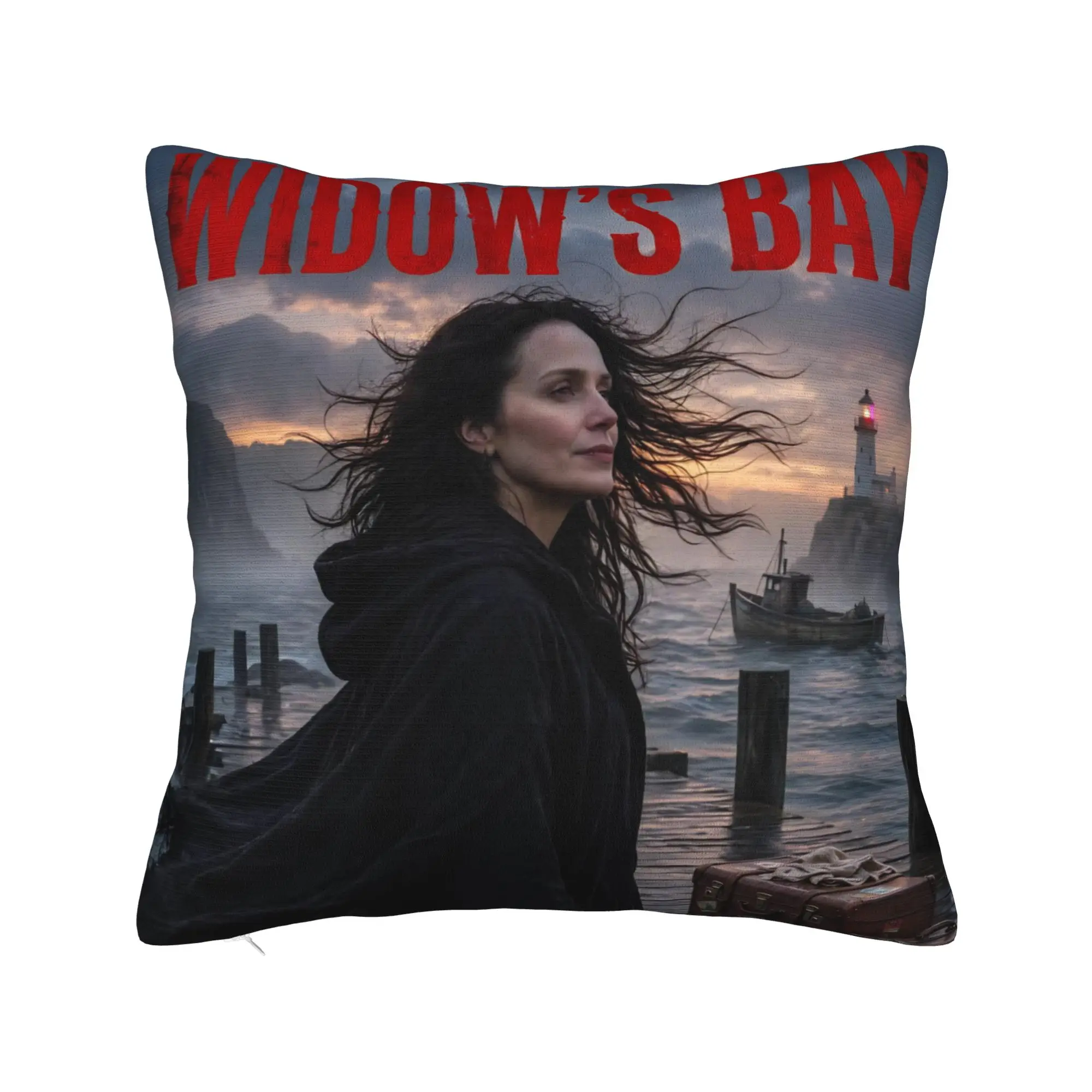 Widow's Bay Horror Movie 2026 Pillow Covers Accessories Printing Cushion Cover Decor Throw Pillow Case Cover Home Multiple Sizes