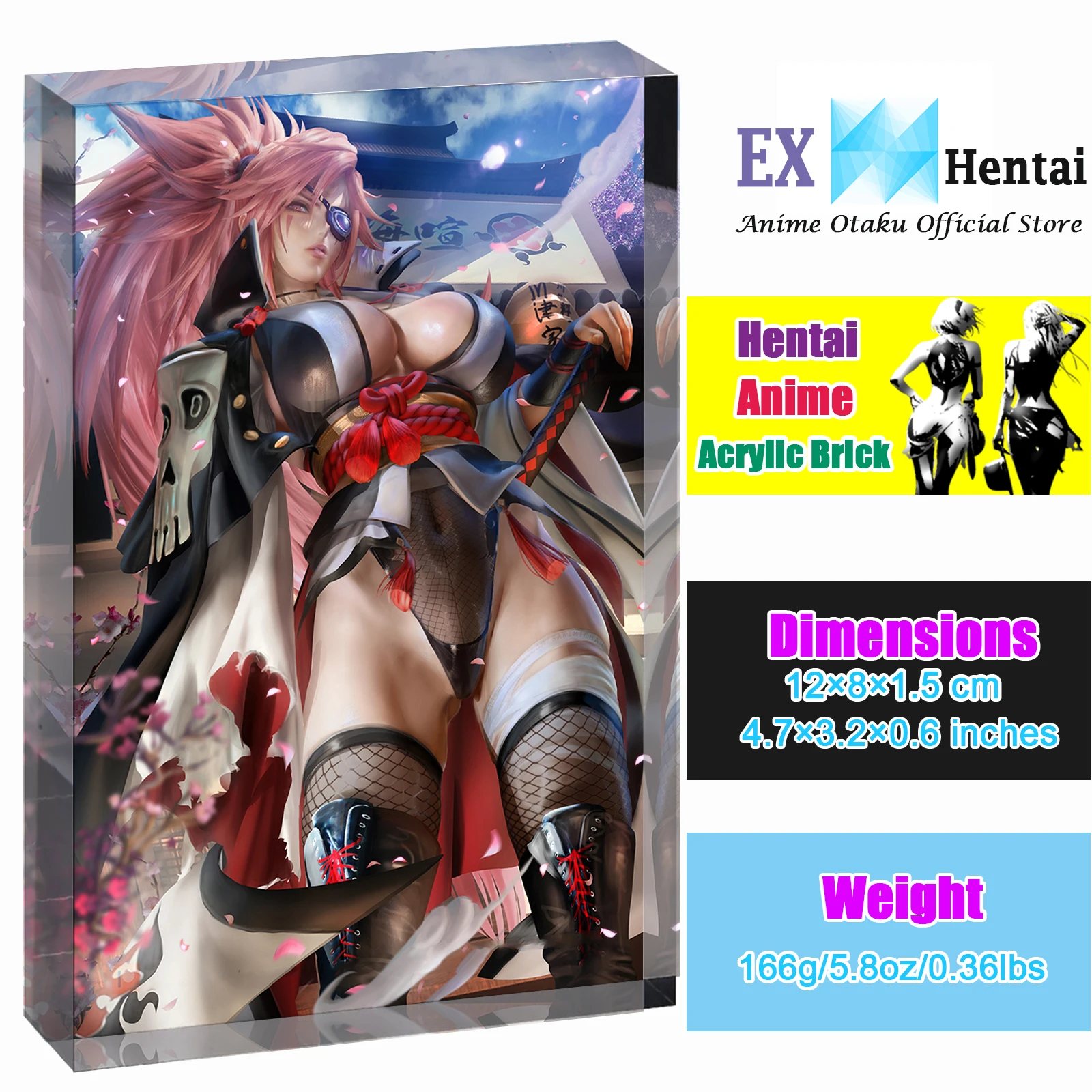 

Sexy New Jersey Waifu Desk Poster, Azur Lane Anime Acrylic Block, Bunny Girl Art, Collectible Gamer Gift for Men