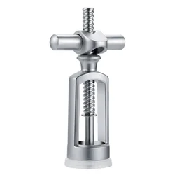 Restaurant KTV Bar Tools Wine Bottle Opener Stainless Steel Corkscrew Leverage Home Durable Vintage Practical Portable Hotel