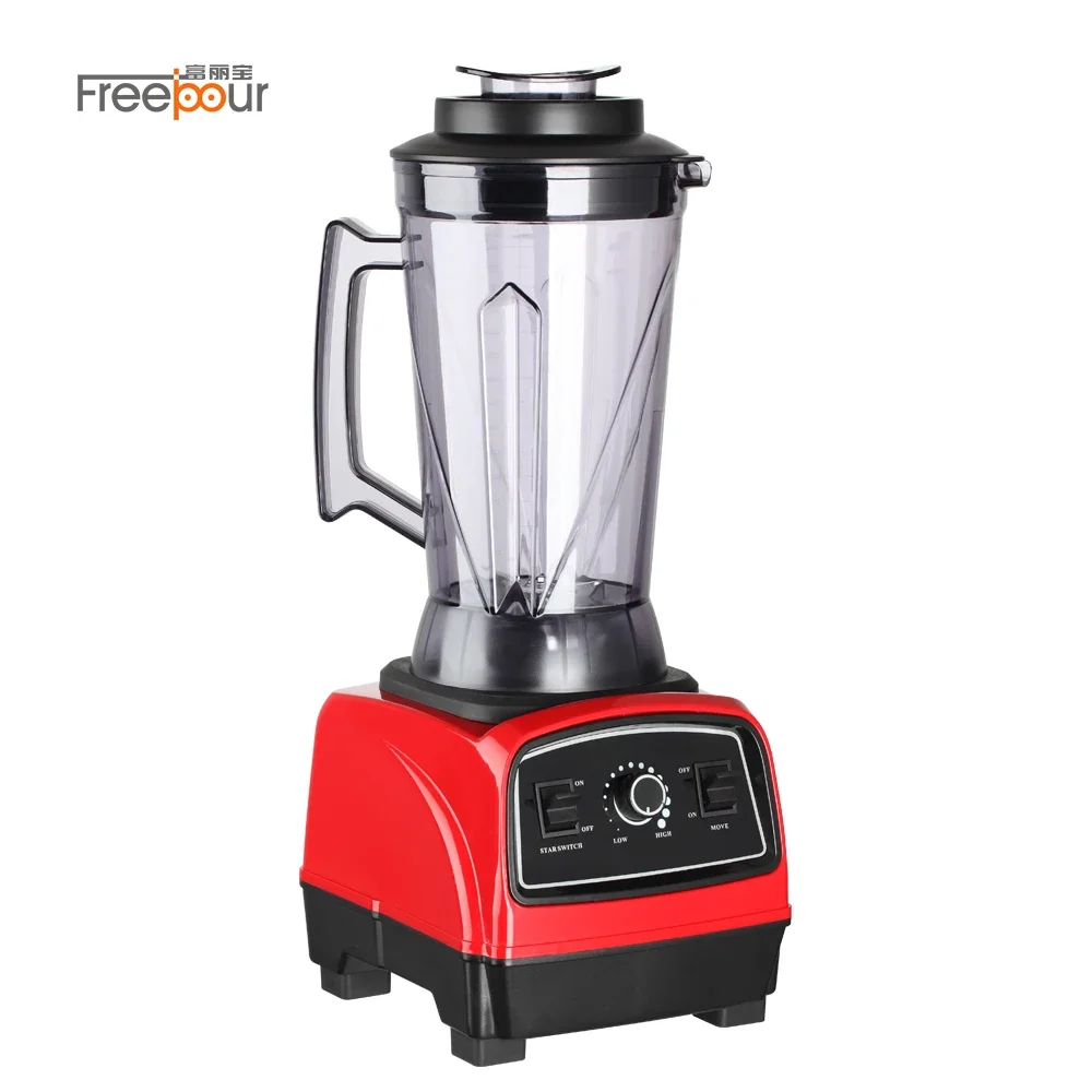 Home Appliances Kitchen Heavy Duty Mixer Grinder Smoothie Maker Electric Fruit Juicer Fufu Meat Food Processor Blender