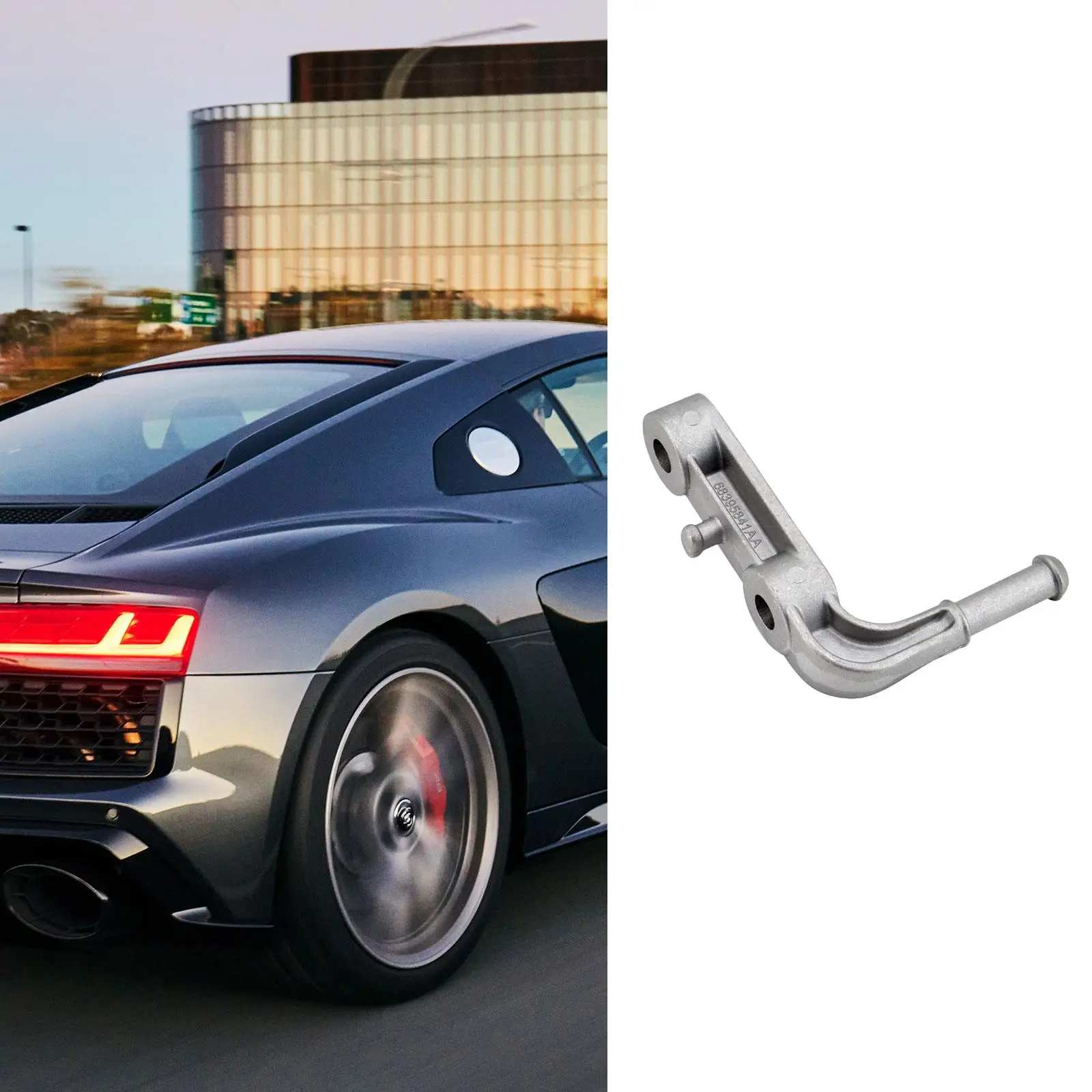 

Rear Left Exhaust Bracket, 68275662AA Portable Practical Premium, Direct Replaces for Dodge RAM 1500 5.7L 6.2L 2019-2024