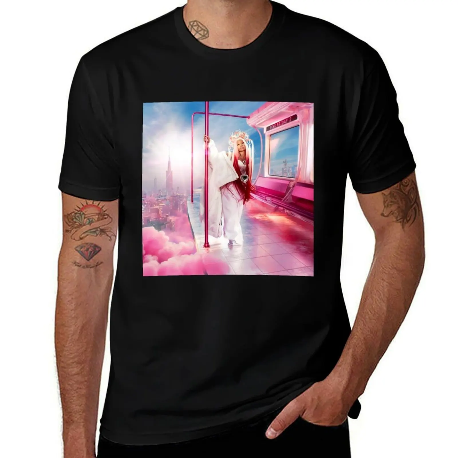 

NickiMinaj T-Shirt anime t shirts for man man t shirt cotton high quality T-Shirt