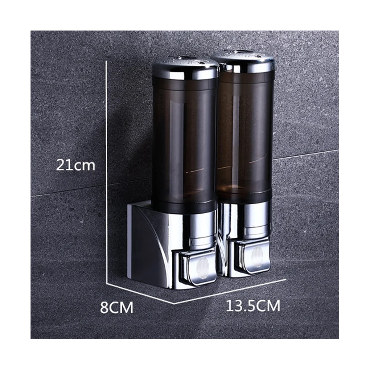 

Надежный клейкий дозатор мыла 300 мл, без дрели, настенное крепление, ручной дозатор, шампунь, душ для кухни, ванной комнаты