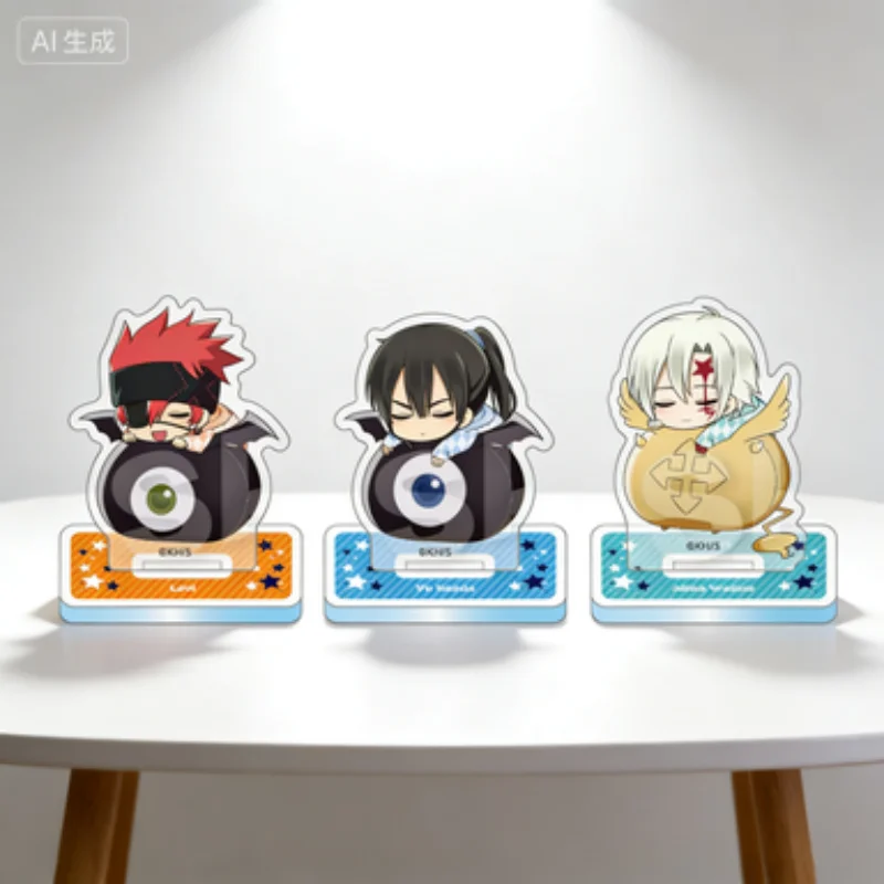 

Anime D.Gray-man Ornaments Acrylic standing sign board Allen Walker The earl of millennium Lenalee Lee Fans gift 10CM