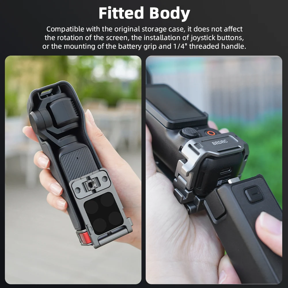 2025 إطار محول مغناطيسي لـ DJI Osmo Pocket 3 كاميرا توسيع قوس سطح المكتب قاعدة تثبيت Vlgo ملحقات تصوير الفيديو
