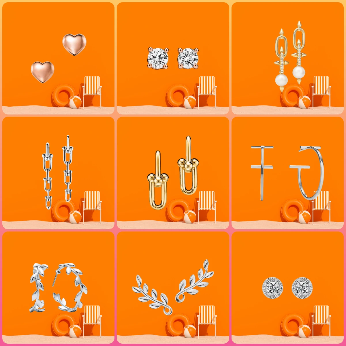 

Elegant S925 Silver Earrings with Logo – 2025 Classic Design for Comfortable Daily Wear