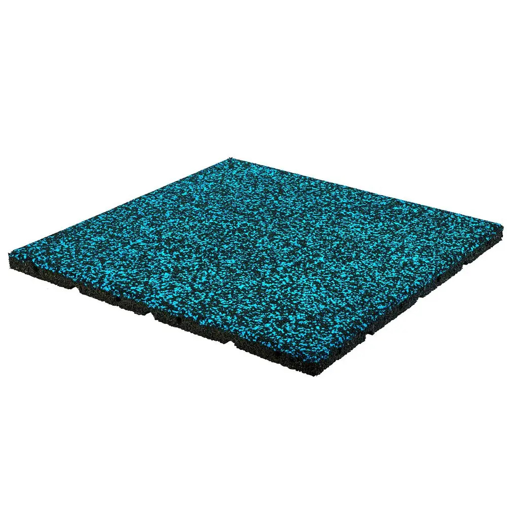 

Elevate Rubber Playground Tiles 1 Thick High Density Interlocking Shock Absorbent Safety Tile for Playgrounds, and Exercise Equ