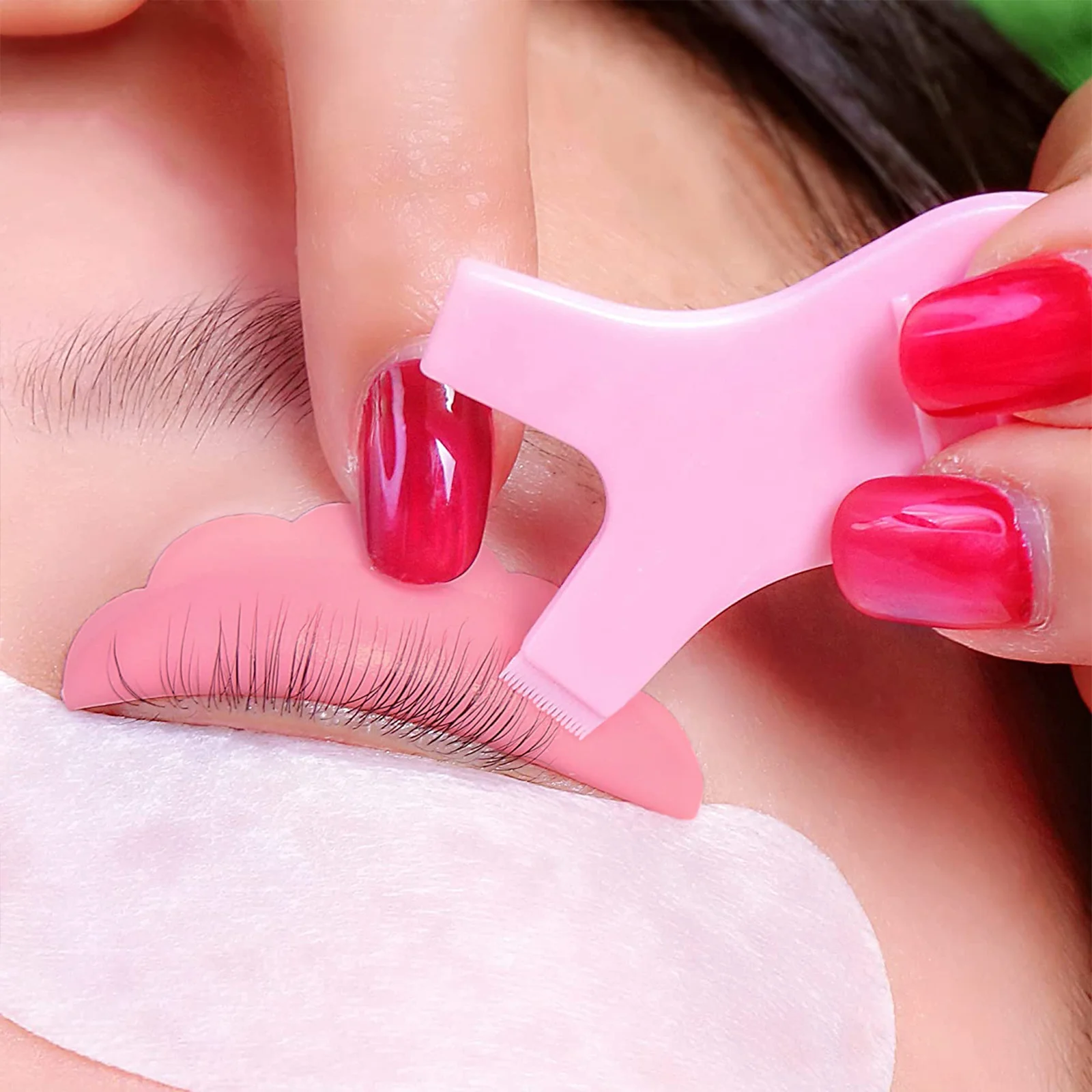منصات تجعيد الرموش من السيليكون لجميع أنواع العين رفع الضفيرة الرموش الطبيعية لاش رفع عدة أداة رمش بيرم جوانات لاش