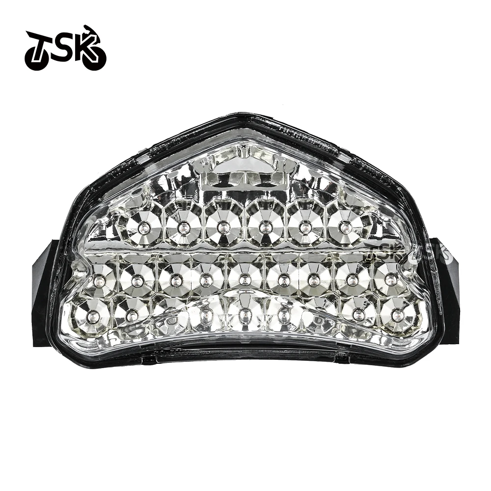 

Motorcycle LED Tail Light Indicator Stop Brake Rear Warning Turn Signal Lamps Taillights for Suzuki GSXR600 GSXR750 K4 2004-2005
