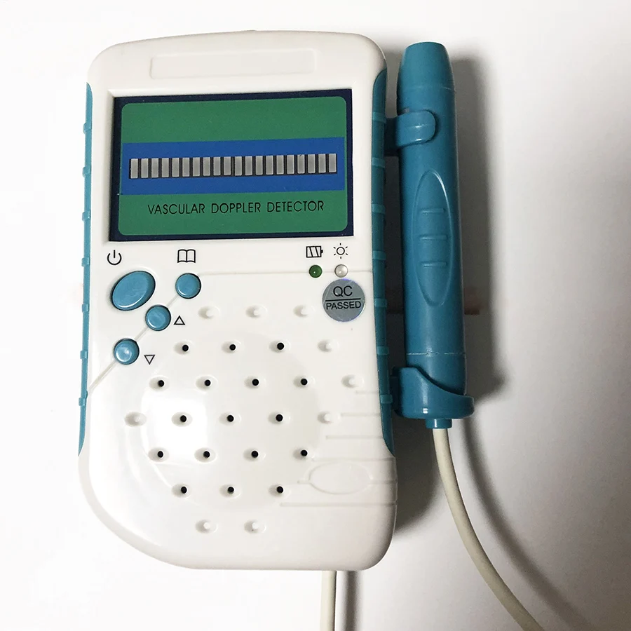 Portable Handheld Rechargeable Vascular Velocity Inspecting Vascular Doppler with 8 Mhz Probe