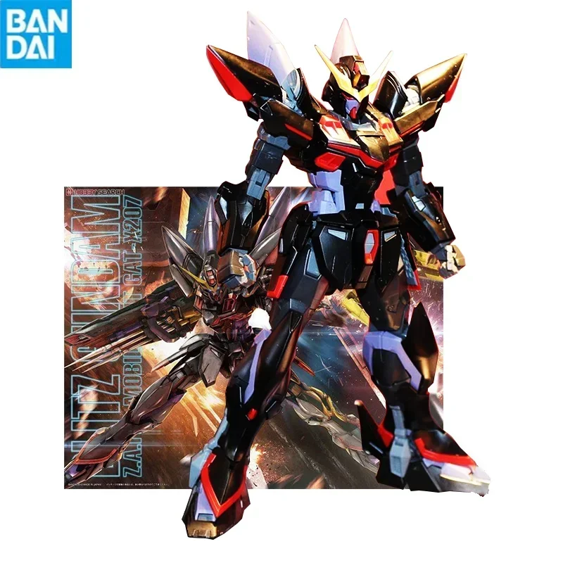 

Bandai Gunpla Mg 1/100144 Gat-X207 Blitz Gundam, Сборная модель с подвижными суставами, высококачественная коллекционная кукла, модели игрушек, подарок для детей