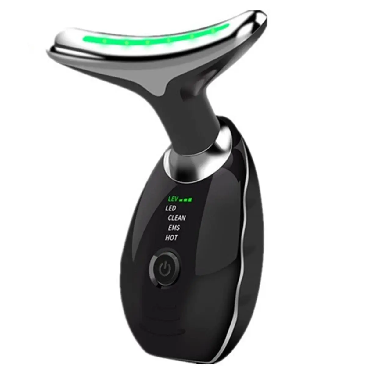 ABVI-Gezichts- en nekmassager Nekrimpel Heet kompres Massager Thuis gezichtsverzorgingshulpmiddelen