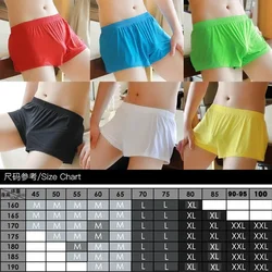 Men's Bottom Underwear Ice Silk Youth Fashion Boxer Shorts Boy Breathable Cool Loose Fit Panties Oversized Ultra-thin Underpants