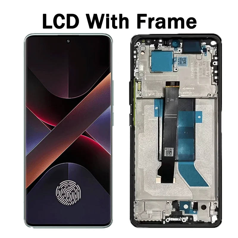 6.67“AMOLED 120Hz For Xiaomi Poco X7 24095PCADG Lcd Display Touch