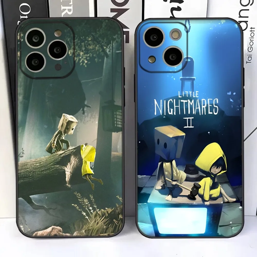 Game L-LittleS  N-Nightmares Phone Case For iPhone 16,15,14,13,12,11 Plus,Pro,Max,XR,XS,X,7,8 Plus,SE,Mini Silicone Soft