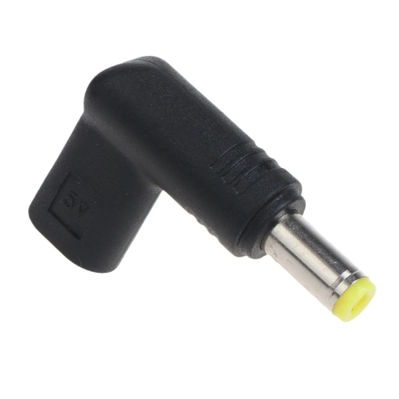 90 도 타입 C USB C 암에서 DC 3.5x. 35/4. x 1.7/5.5x2.1mm 수 전원 충전 어댑터 커넥터, 스피커