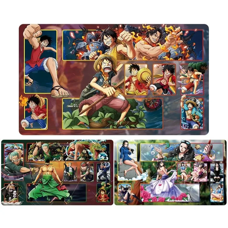 

One Piece OPCG New Playmat Luffy Edwards Newgate Anime Playmat Trading Card Game Mat Dedicated Card Play Against Table Mat Gift