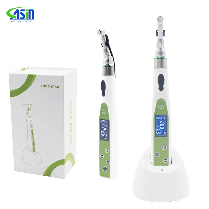 den tal Wireless Endo Motor Smart With LED Light 16:1 Reduction Contra Angle Endodontic Instrument Other dent istry Toolst