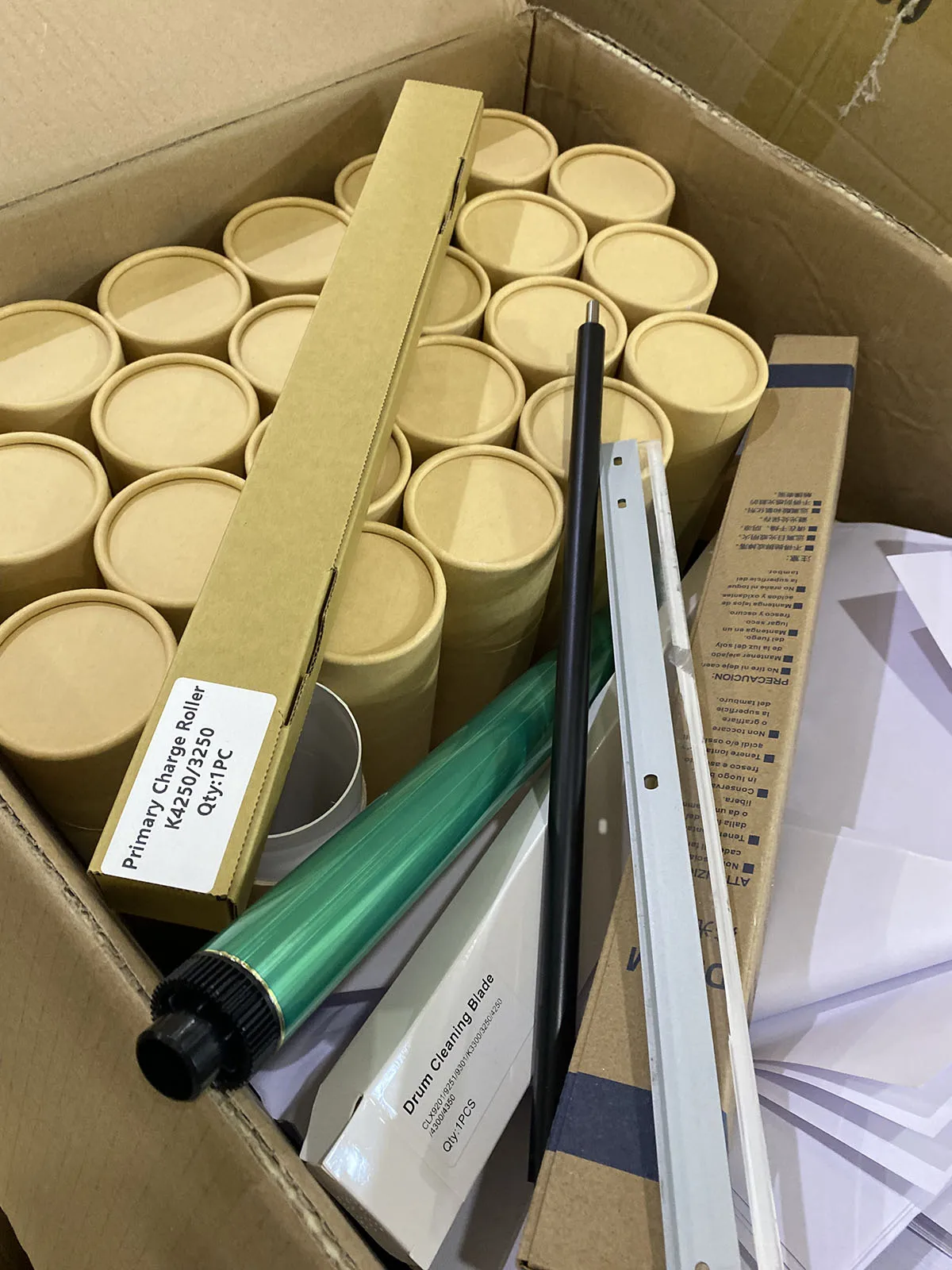 2 stück Opc-trommel Reinigung Klinge Lade Roller MLT-R708 Für Samsung 8123 8128NA/ND K3250 K3300 K3280 K4250 K4300 9201 9251 9301 K4350