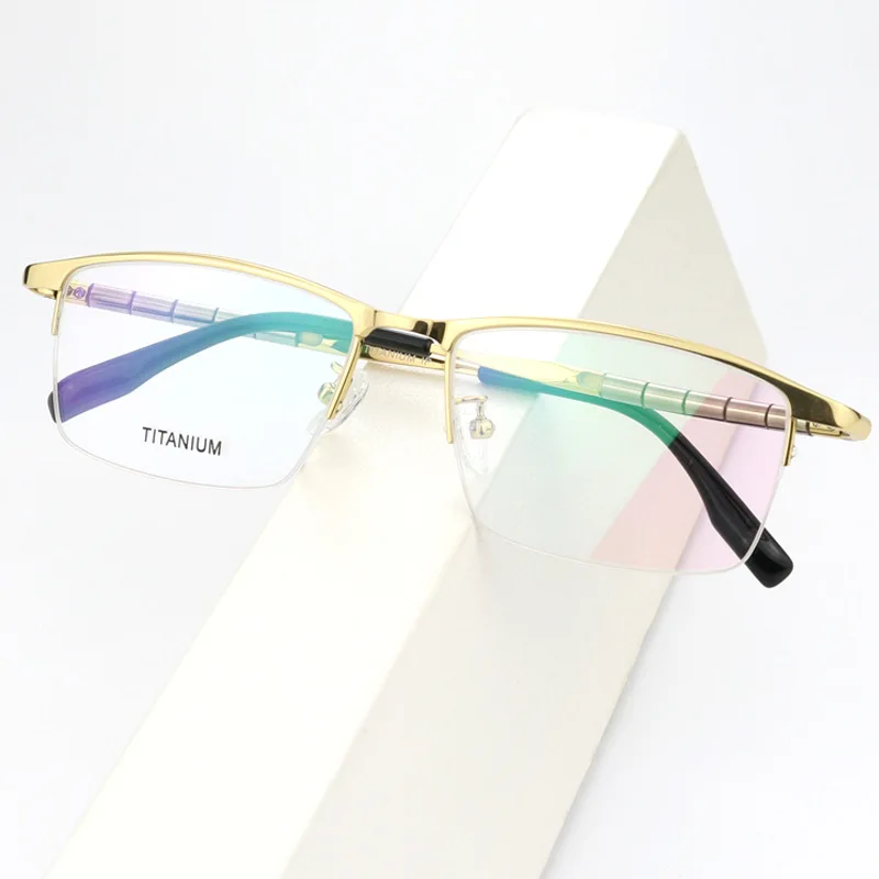 Japanese Luxury Brand Design Glasses Frame 2023 New High Quality Optical Myopia Eyeglasses Ultralight Z Titanium Eyewear H2314