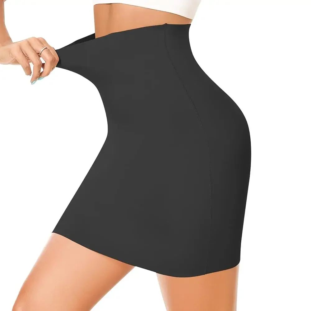 

Корректирующее белье-комбинация для женщин со встроенными трусиками, утягивающее, для ношения под платьями, с контролем живота