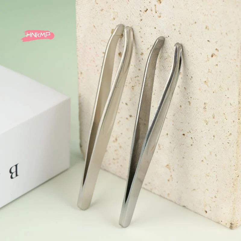 

Premium round Head Tweezers for Eyebrow And Facial Hair Removal Seamless Clips Short Hair Precision Easy Combing for Eyebrows