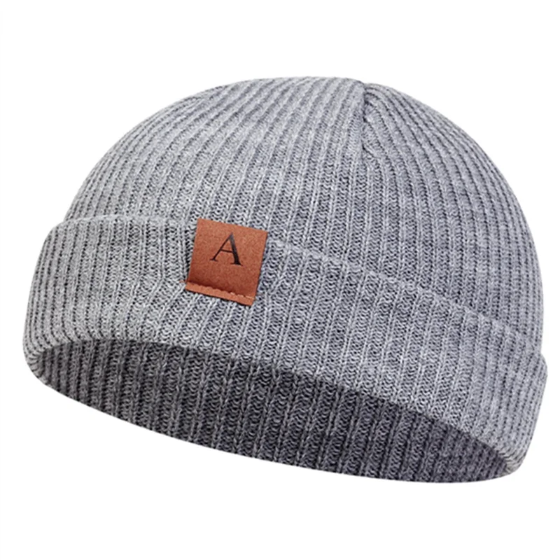 Modne czapeczki czapka beanie zimowe ciepłe czapki dla kobiet ciepłe czapka z dzianiny modna bawełniana czapki dla chłopców Hip Hop