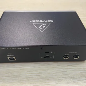 BEHRİNGER-UMC22, UM2, UMC202HD, dahili mikrofon amplifikatörü, kayıt ve canlı ses kartı harici USB ses arabirimi, sıcak satış promosyonu, Ses kartı behringer için en iyi 10 satış-no. 10