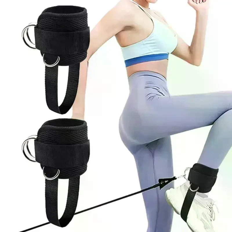 Ankle Straps For Cable Machine Ankle Attachment For Gym Ankle-Cuff Kickback Ankle Strap For Glute Workout Leg Extensions