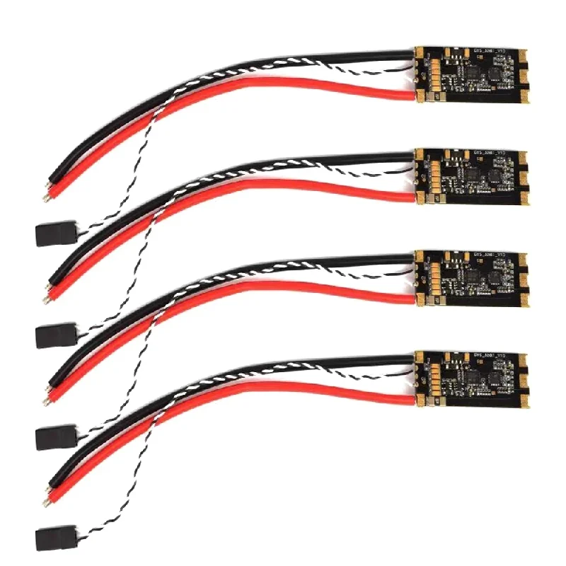 1-4pcs Ep  Aria Am32 Bl32 70a 32-bit Single Brush Esc 3-6s Ammeter Sensor For Aircraft Fpv Rc Toy Parts Electrical Adjustme