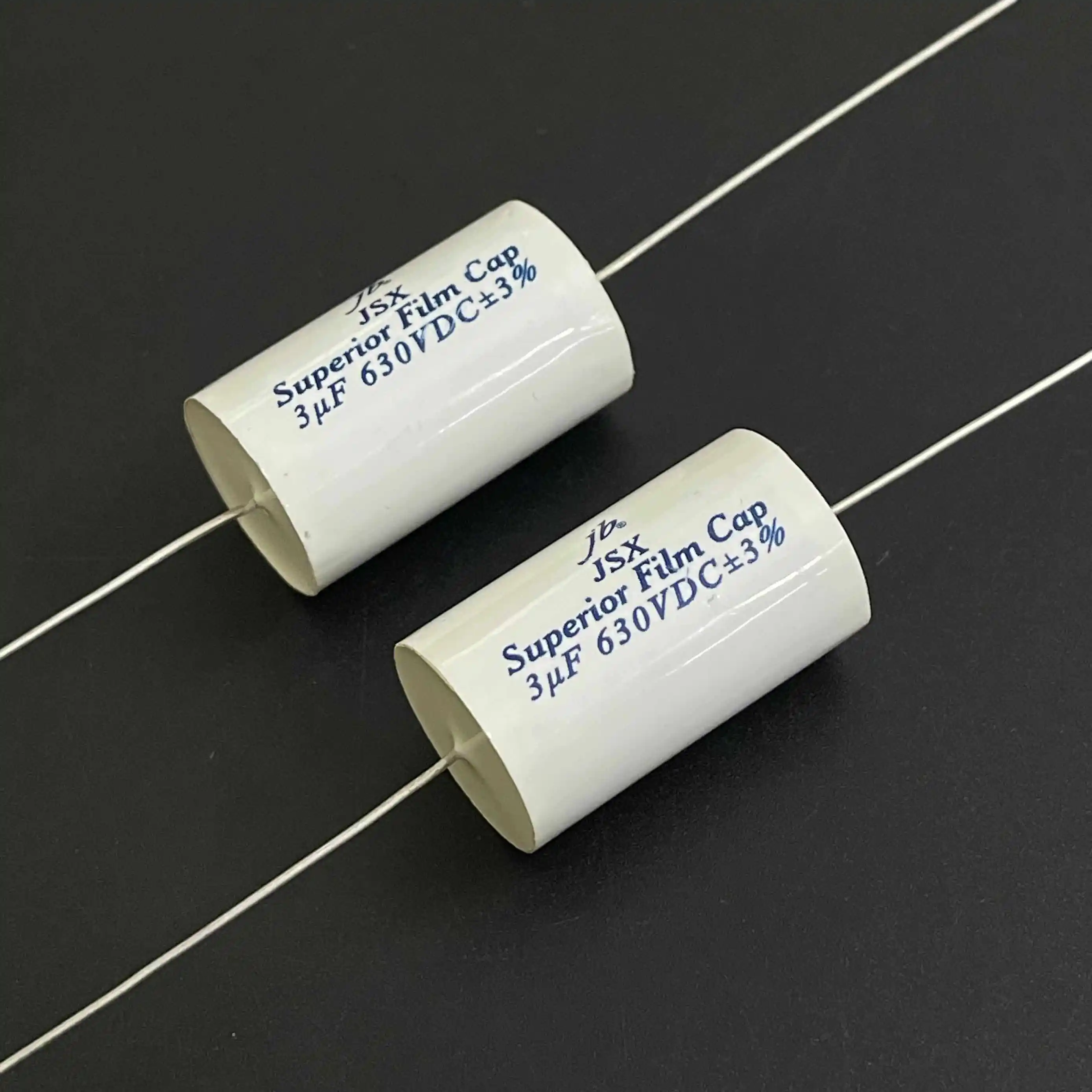 Wholesale 2PCS/LOT jb JSX Superior Film capacitor Cap 3UF 7.5UF 630V Axial AUDIO frequency divider Power amplifier free shipping