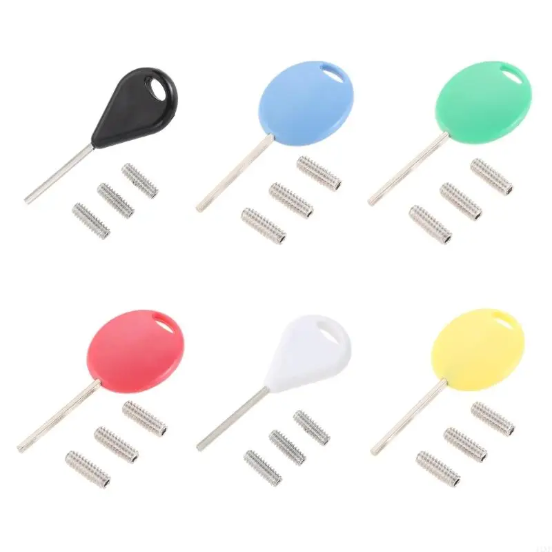 

Universals Surfboard Fin Hexagon Key with Screw Longboards Surfing Board Fin Key