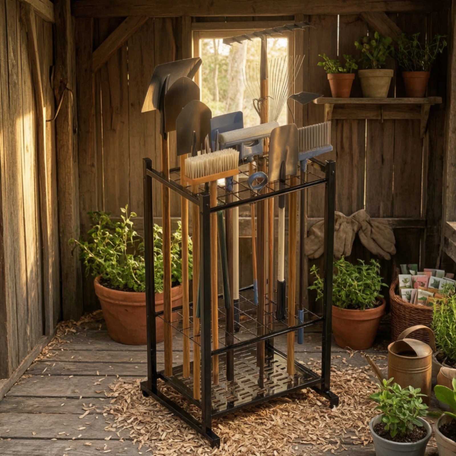 Suporte para Ferramentas de Ja - Gardening Tools Rack avaliação e preço