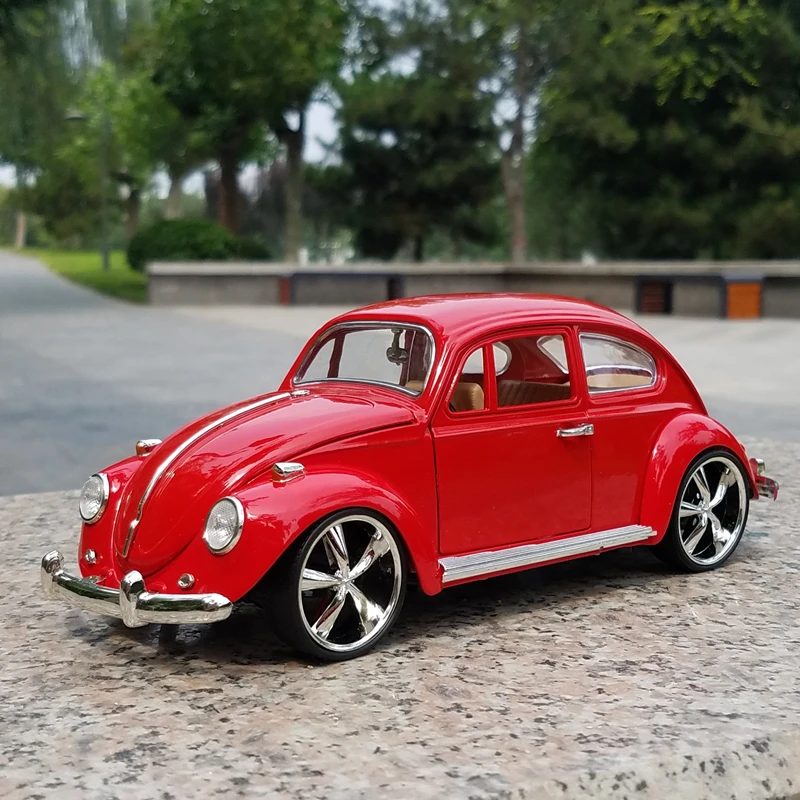 New 1:18 Classic Car Beetle Alloy Car Model Diecasts & Toy Vehicles Collect Car Toy Boy Birthday gifts