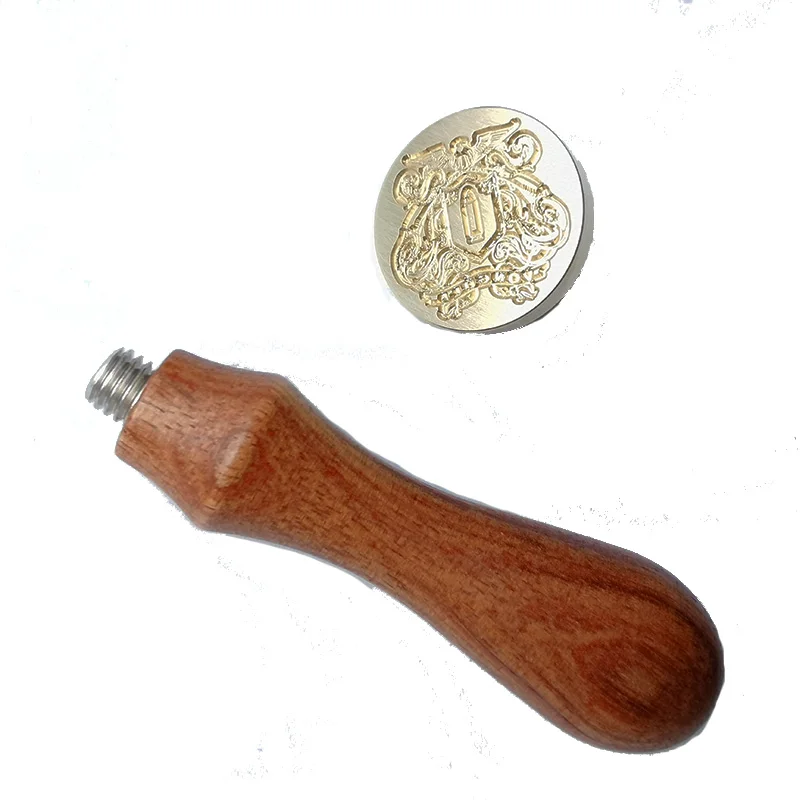 

HITMAN REBORN Wax Seal Metal Head with Wood Handle, Scrapbooking Wax Stamp Seal Head, Vintage Gift, High Quality, New