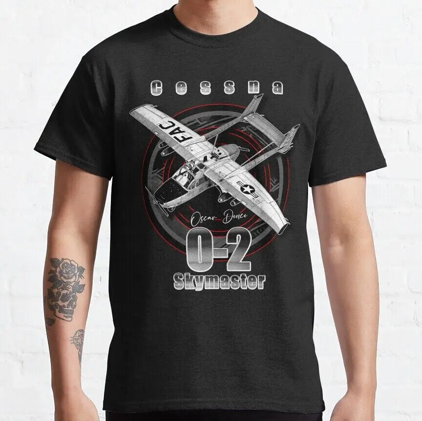 NWT Cessna O-2 Skymaster USAF Military Variant Of The Skymaster T-Shirt