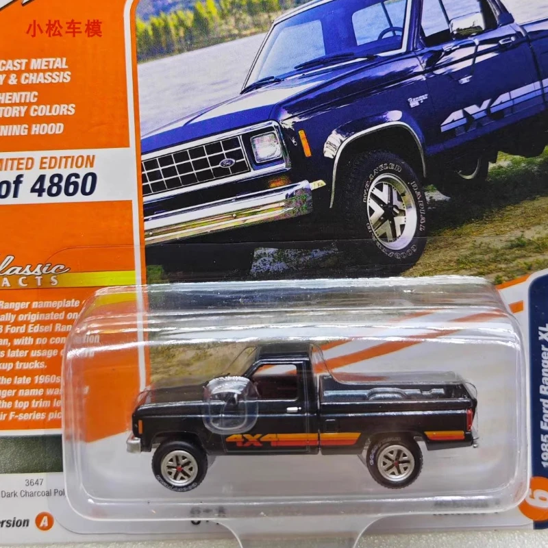 

Johnny 1:64 1985 Ford Ranger XL Black Original Packaging Collection Toys First Choice for Gifts for Friends