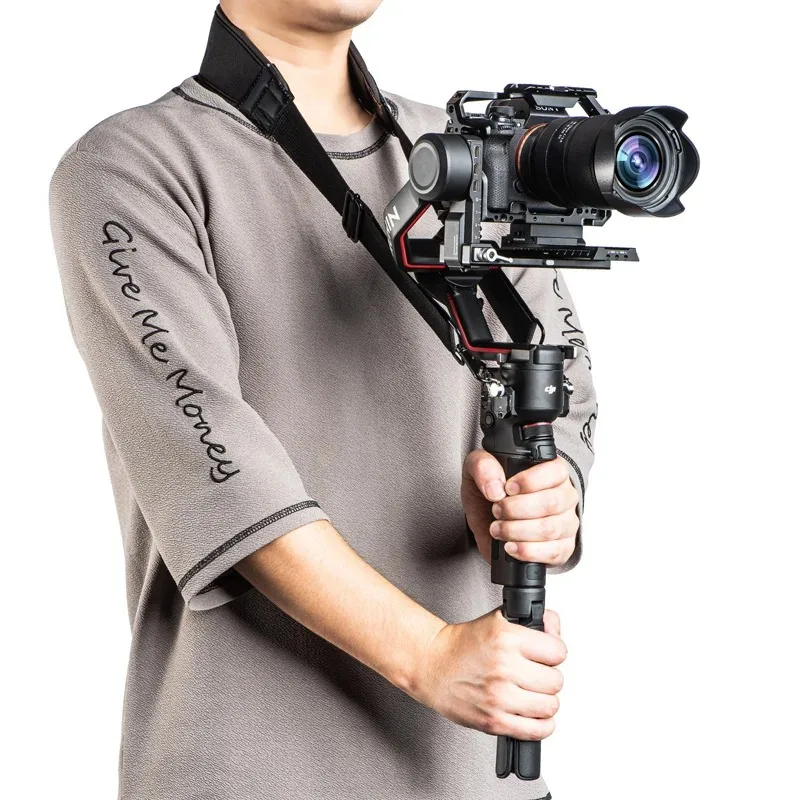 حزام كتف STARTRC لـ DJI Ronin RS 4 Pro/RS 3/RS 3 ملحقات مثبت حزام الكتف الصغيرة القابلة للتعديل