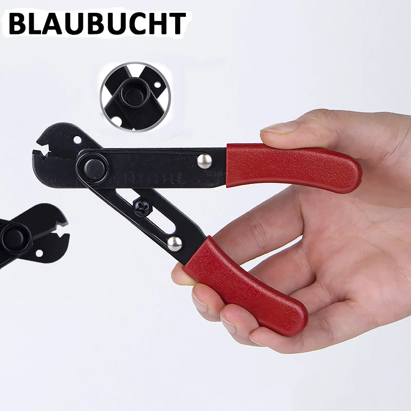 BLAUBUCHT Mini Zange Messer Kabel Hand Werkzeug Abisolierzange Schneiden Elektrische Crimp Crimper Strippen Für Home Elektrische DIY