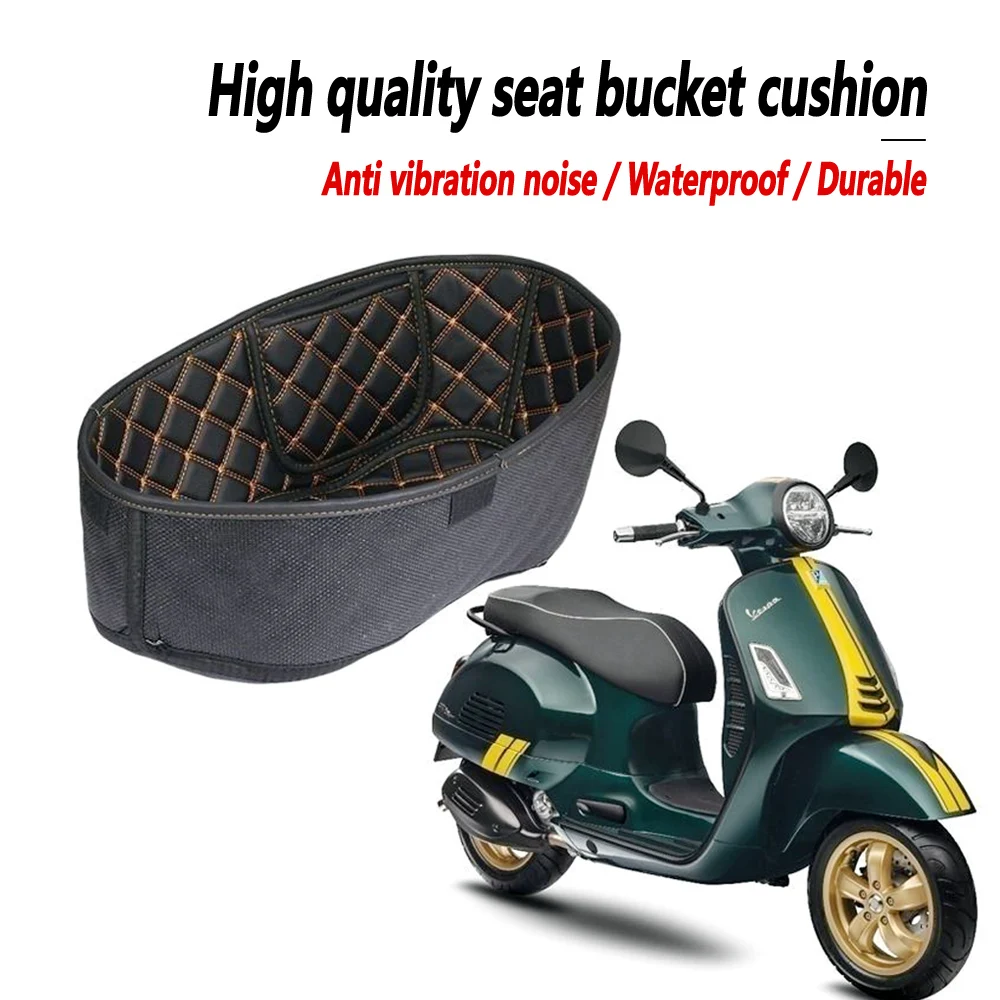 

tail box cushion For VESPA Sprint 150 Primavera 150 GTS 300 seat cushion anti vibration noise durable seat cushion trunk liner