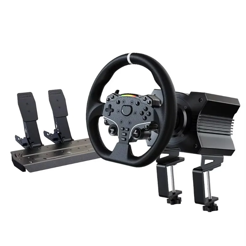 

Комплект R5 в комплекте Racing R5 Основание колеса с прямым приводом Пиковый крутящий момент Управление облаком с педалью рулевого колеса Настольный зажим