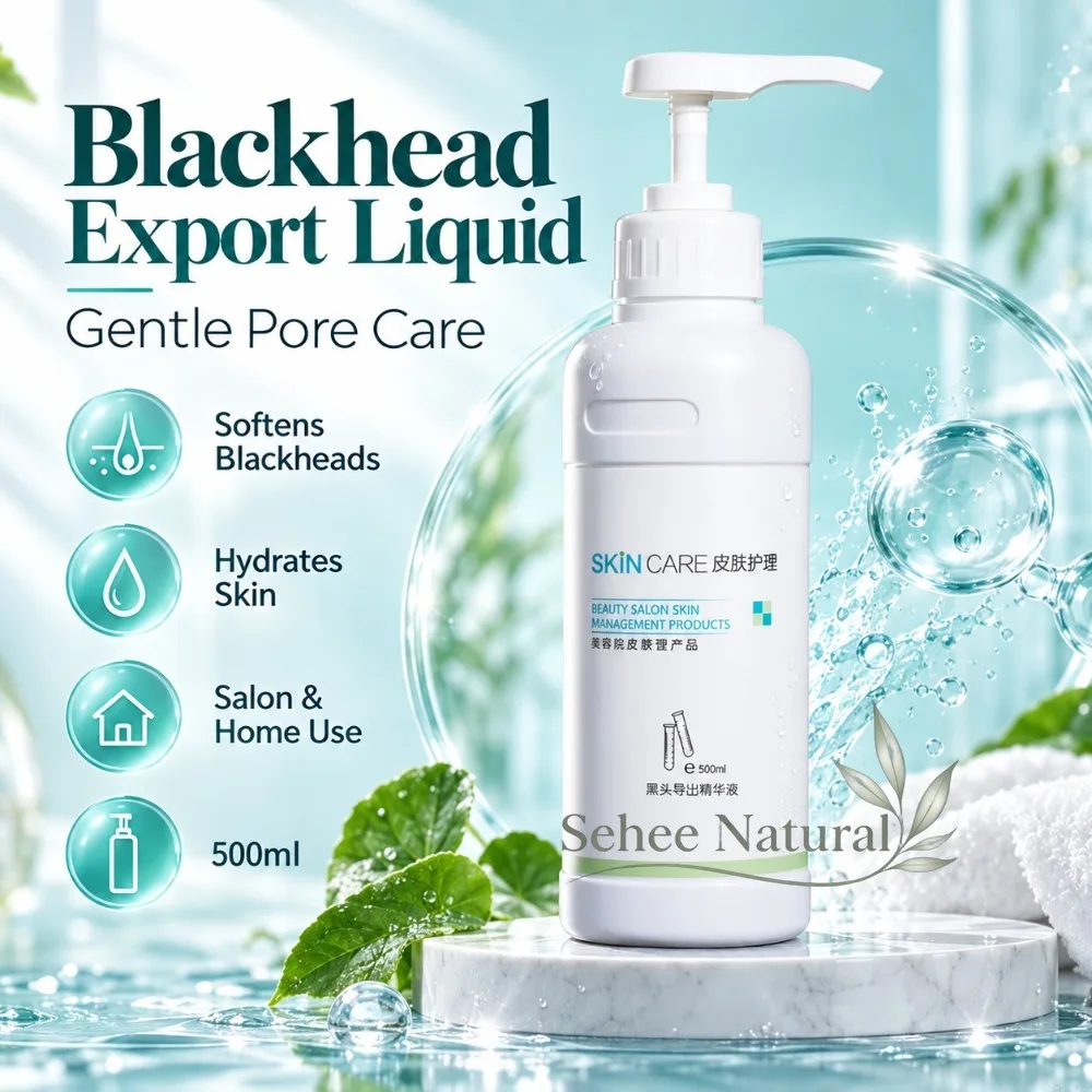 Blackhead Remover Liquid for Beauty Salon, Deep Clean Dissolve Blackheads Acne Closed Comedones Professional Skin Care 500ml