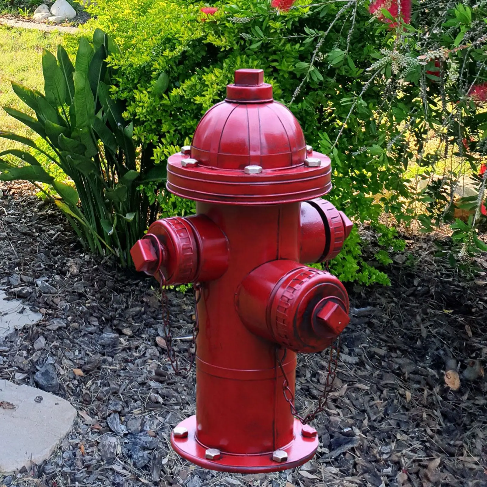 

Fire Hydrant for Dogs to Pee on Outdoor Figurine Puppy Pee Post Training Tool for Indoor Outdoor Farmhouse Lawn Backyard Garden