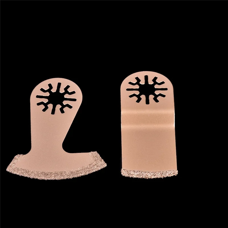 Hoja de sierra oscilante de carburo de diamante, herramienta de corte de Metal, multiherramienta para hormigón, cerámica, azulejo, cortador de madera